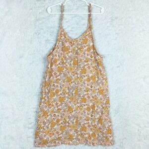 Jessica Simpson Girls Dress‎ Midi Marigold Butterfly Floral Sleeveless 10 New